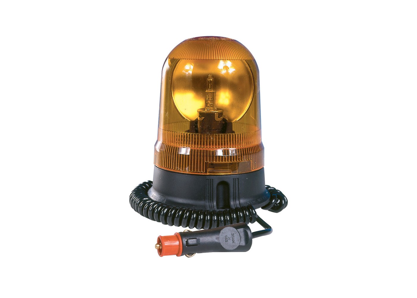 RCV9920 Amber Halogen Beacon with magnetic mount